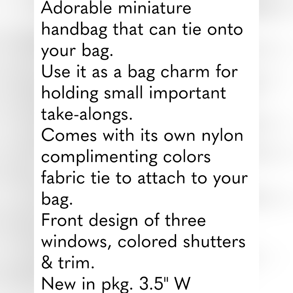 Mini Handbag Hanging House Storage Bag - Picture 11 of 13